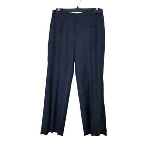 Loft Wool Blend Ann Striped Pants Women Size 2P